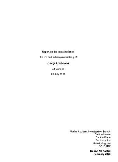 Motor Yacht Lady Candida