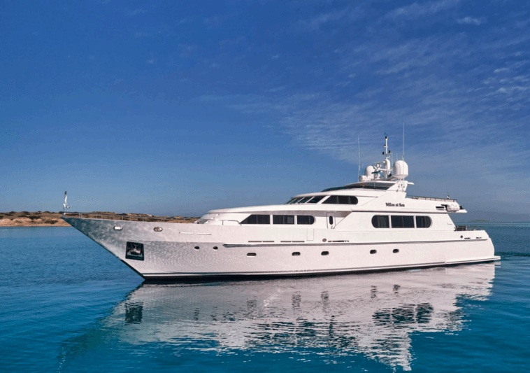 Motor Yacht Milos At Sea