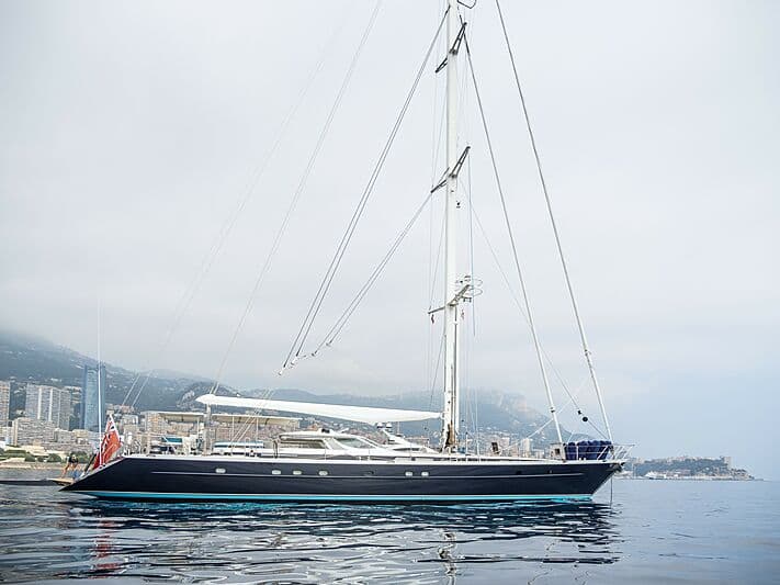 Sailing Yacht Blue Papillon
