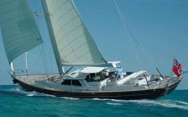 Sailing Yacht Cabochon