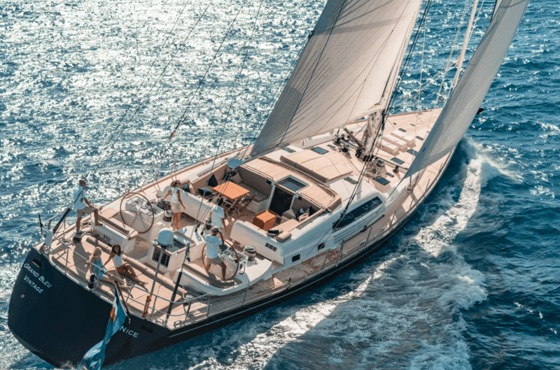 Sailing Yacht Grand Bleu Vintage