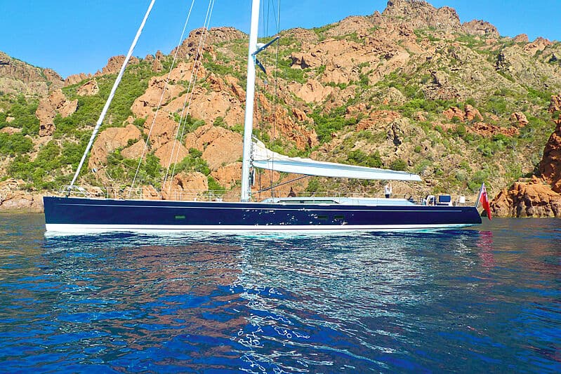 Sailing Yacht Magic Blue