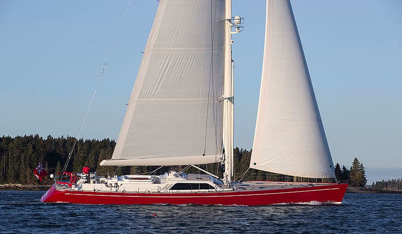 Sailing Yacht Red Sky