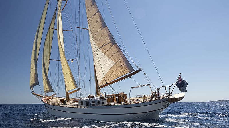 Sailing Yacht Silver Spray
