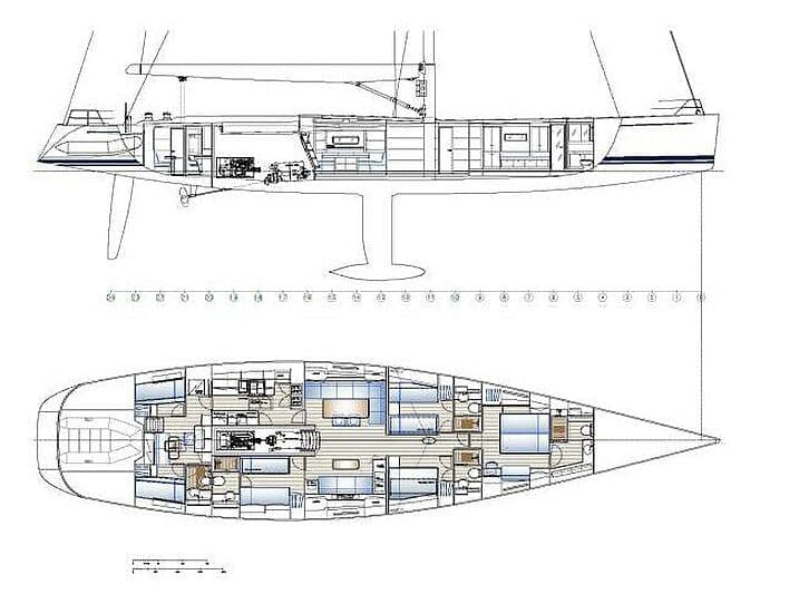 Sailing Yacht White Lie